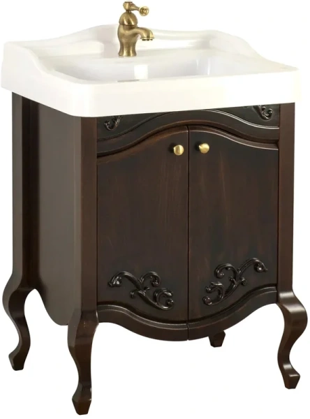 Тумба под раковину напольная Migliore Impero 60 см Noce - фото 3