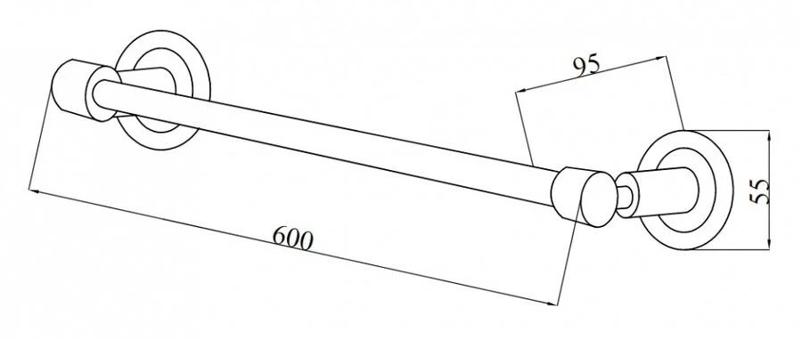 Полотенцедержатель Boheme Murano Cristal золото, классические, ретро, декорированные - фото 2