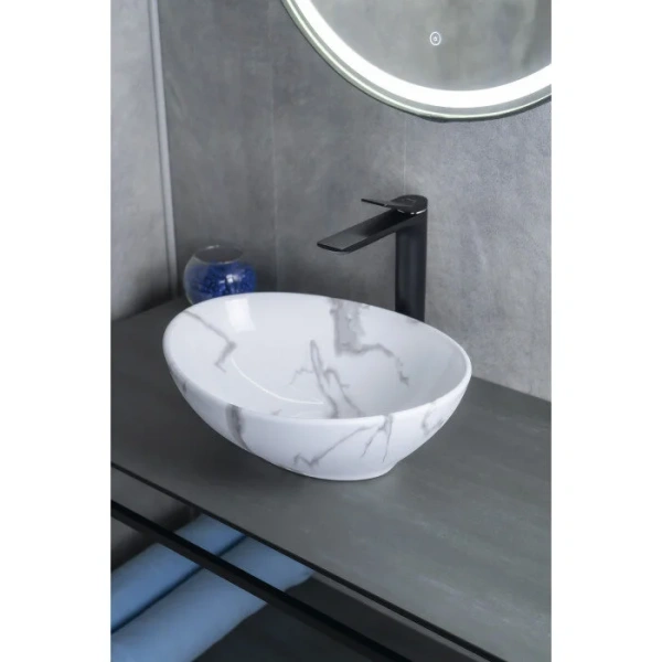 Раковина GID Lago Mnc138C 41 см под камень - фото 3