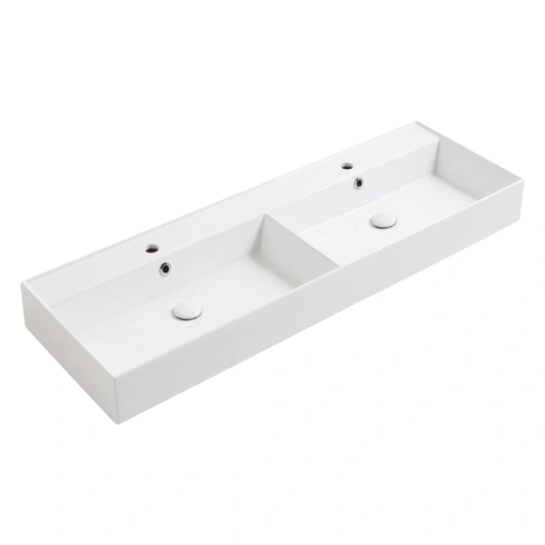 Раковина Simas Agile 141 см двойная - фото 1