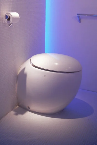 Унитаз напольный Laufen Ilbagnoalessi One белый, современные, hi-tech - фото 2