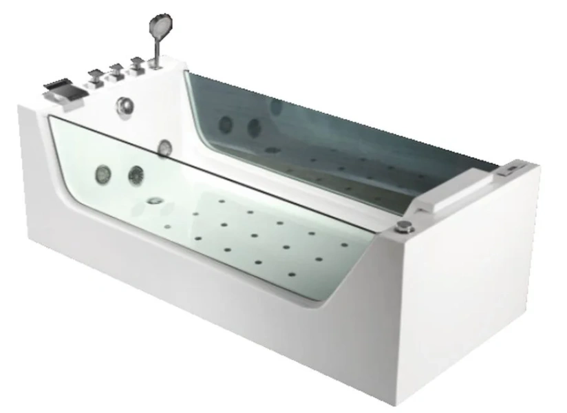 Ванна гидромассажная Frank F104, отдельностоящая, 180 x 80 x 58 см, 2042042 - фото 1