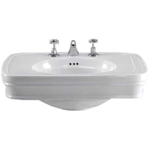 Раковина 70х56см, смеситель на 3 отверстия, Devon&Devon Rose - фото 3