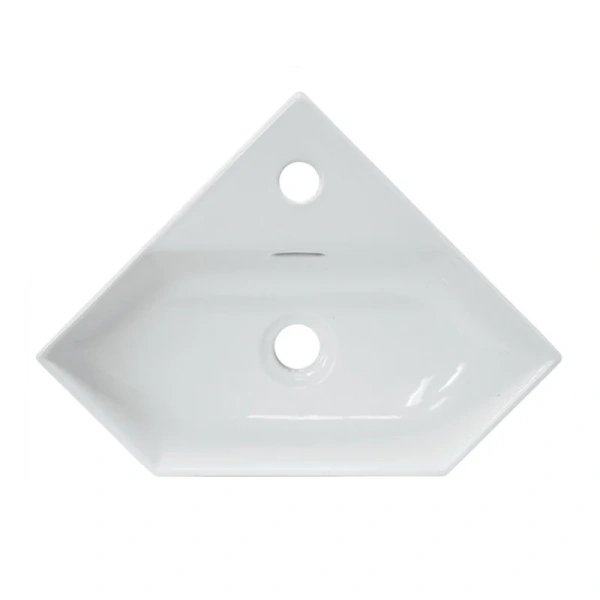 Раковина Sanita Luxe Line 50 см угловая - фото 4