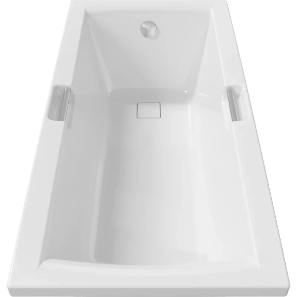 Ванна акриловая Diwo Дмитров 150 x 75 см, с каркасом, с ручками, цвет белый, Щ0000055169/Щ0000055305, современныe, hi-tech - фото 3