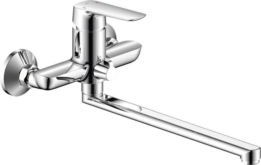 Смеситель для ванны IDDIS Sign с длинным изливом - фото 1