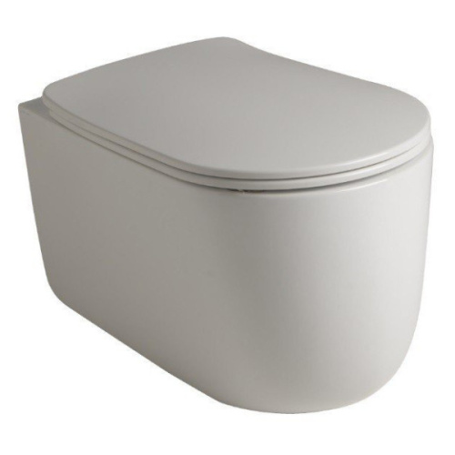 Унитаз подвесной Kerasan Nolita белый матовый - фото 1