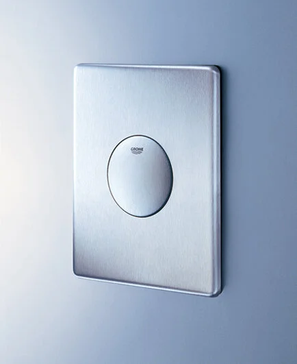 Клавиша смыва Grohe Skate нержавеющая сталь, матовая нержавейка - фото 5