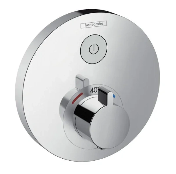 Смеситель для душа термостатический Hansgrohe Shower Selact S 15744000 - фото 3