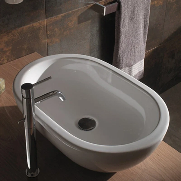 Раковина накладная, цвет белый, Globo Forty3, в наличии - фото 3