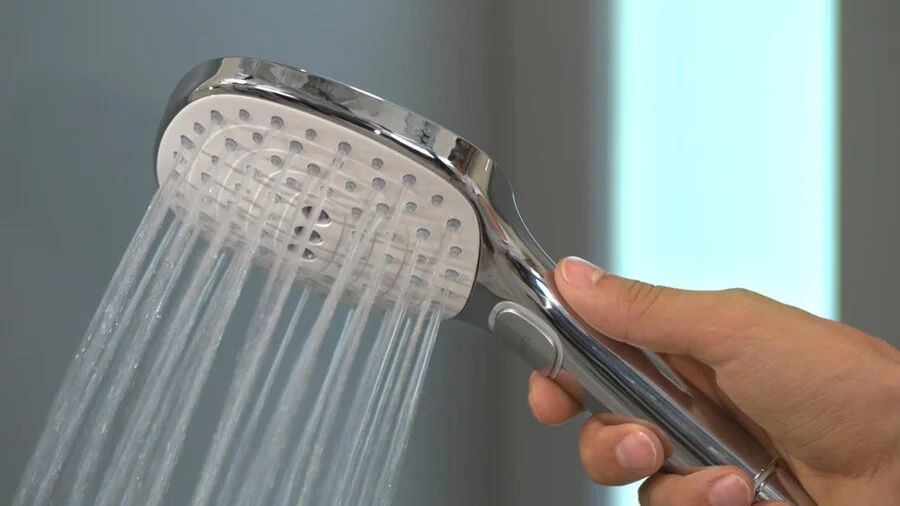Душевая лейка хром-белый Hansgrohe Raindance Select index_1 - фото 5