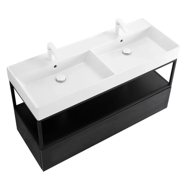 Каркас под раковину подвесной Cezares Cadro 120 см одноярусный, моноблок, под накладную раковину - фото 5