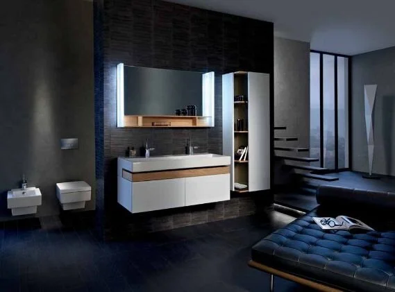 Тумба под раковину подвесная Jacob Delafon Terrace 120 см черный лак, 120 см - фото 6