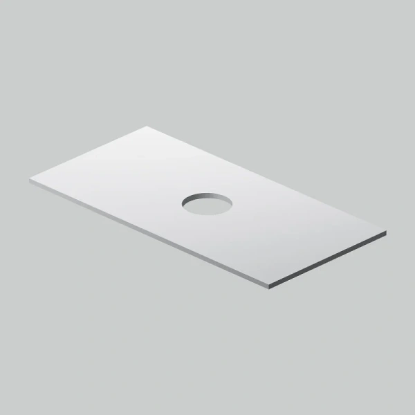 Столешница Am.Pm Func 100 см белая матовая index_1 - фото 3