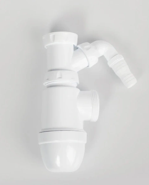 Сифон для раковины IDDIS Kitchen с переливом и отводом, нет в наличии - фото 5