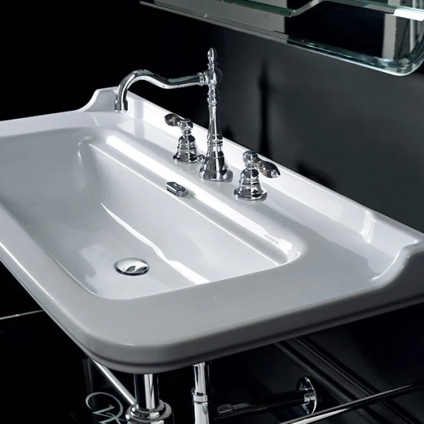 Раковина Kerasan Waldorf 120 см c 3 отверстиями под смеситель - фото 3