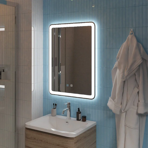 Зеркало с подсветкой BelBagno 60 см с подогревом, 60 см - фото 5