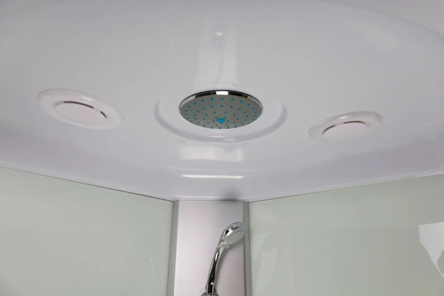 Душевая кабина Niagara Eco 3 120x80 см средний поддон, угловые, недорогие, для дачи, без гидромассажа, c тропическим душем, с вентиляцией, с крышей - фото 5