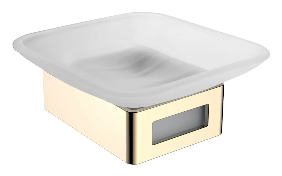 Мыльница Boheme Q золото - фото 1