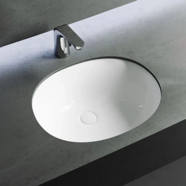 Раковина GID Integrado Yj837 53 см белая - фото 3