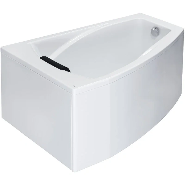 Акриловая ванна 150х100 см, левая, Roca Hall Angular, белые - фото 3