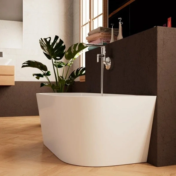 Ванна акриловая Frank F6163, 12530, 170 х 80 см, цвет белый - фото 3