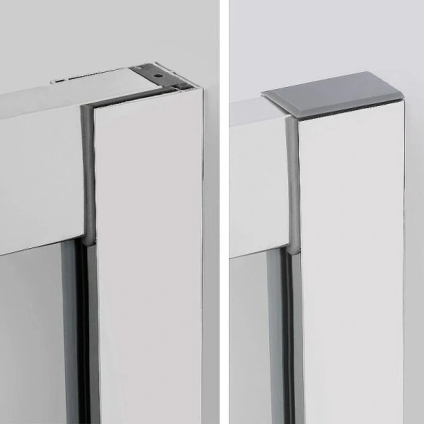 Душевой уголок WasserKRAFT Lippe 120х90 см профиль хром, прозрачные - фото 8