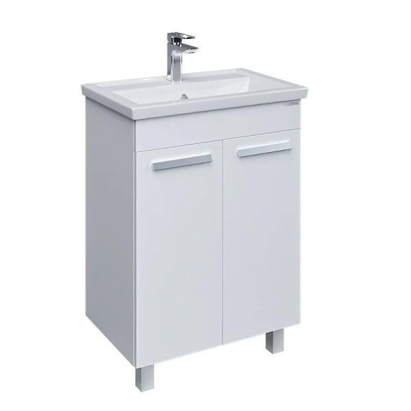 Тумба под раковину напольная Grossman Neo 70 см белая - фото 1