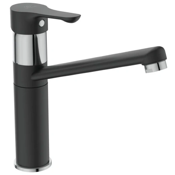 Смеситель для кухни Ideal Standard Alpha матовый черный - фото 1