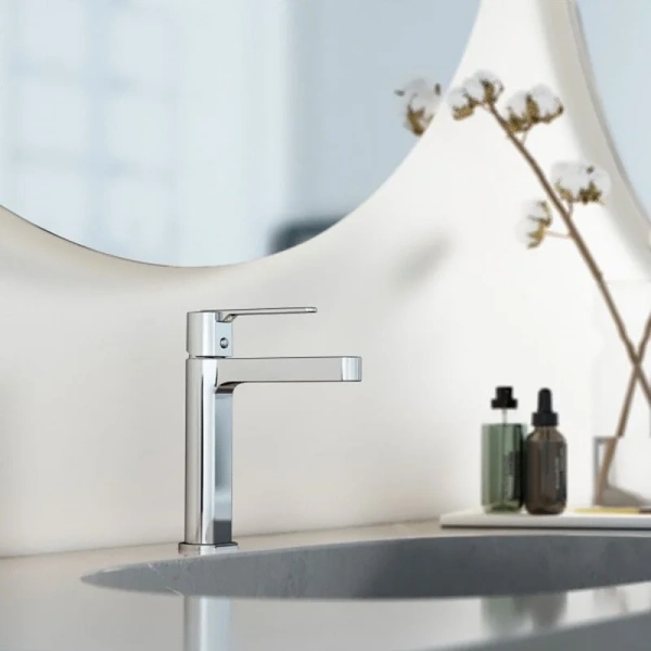 Смеситель для раковины Vincea Rondo VBF-1R1 однорычажный - фото 4