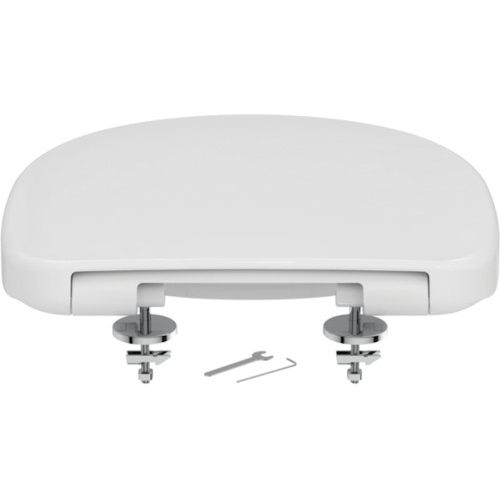 Крышка-сидение с микролифтом Ideal Standard Connect Space петли хром index_1 - фото 4