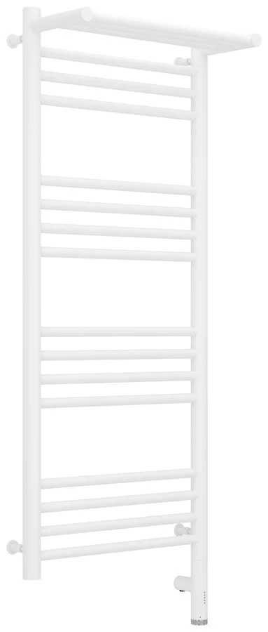 Полотенцесушитель электрический Сунержа Богема 3.0 40х100 см левый, белый матовый, электрические с наружной вилкой, электрические скрытого подключения, левое подключение - фото 5