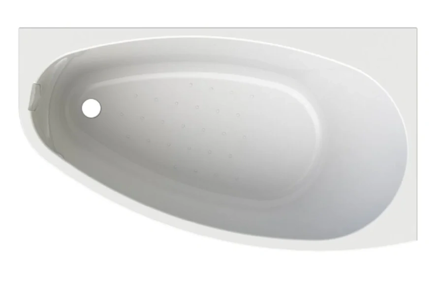 Акриловая ванна Радомир Орсини 1-01-0-2-1-032, 160 х 90 см, правая, с рамой-подставкой, белая - фото 1