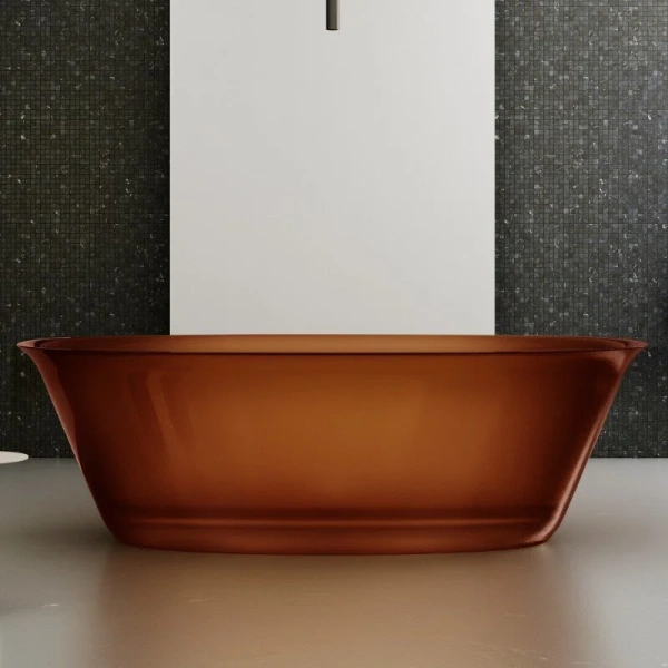 Ванна из полиэфирной смолы Abber Kristall AT9707 170x75 см овальная