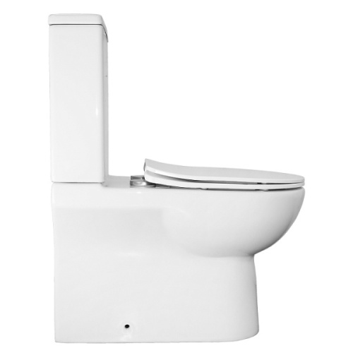 Унитаз компакт Azario Ambra с сиденьем микролифт, с нижним подводом воды - фото 8