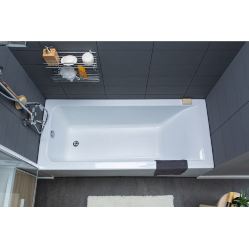 Ванна акриловая Aquanet Bright 165х70 см прямоугольная, белые - фото 8