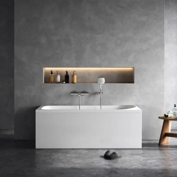 Акриловая ванна AM.PM Sense W76A-160-070W-A, 160 х 70 см, цвет белый, прямоугольные - фото 5