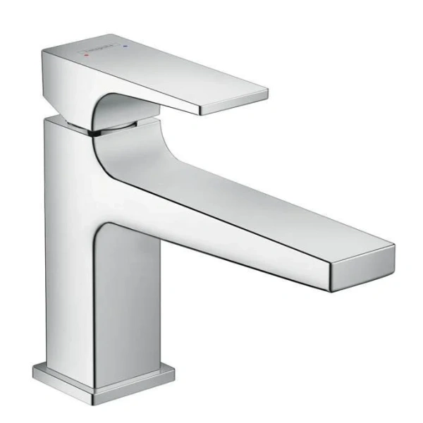 Смеситель для раковины Hansgrohe Metropol со сливным клапаном Push-Open - фото 1