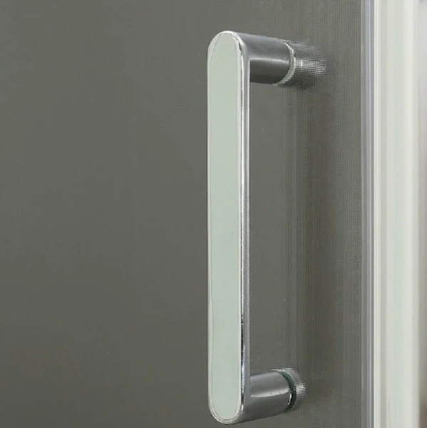 Душевой уголок BelBagno Uno-195 100х80 см стекло шиншилла, недорогие, стеклянные, угловые, без поддона - фото 6