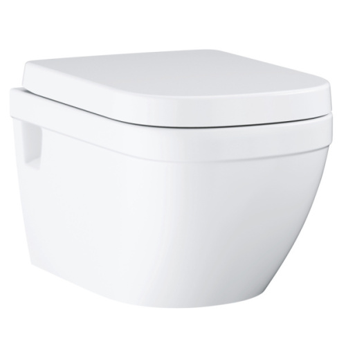 Унитаз подвесной Grohe Euro Ceramic с сиденьем с микролифтом - фото 1