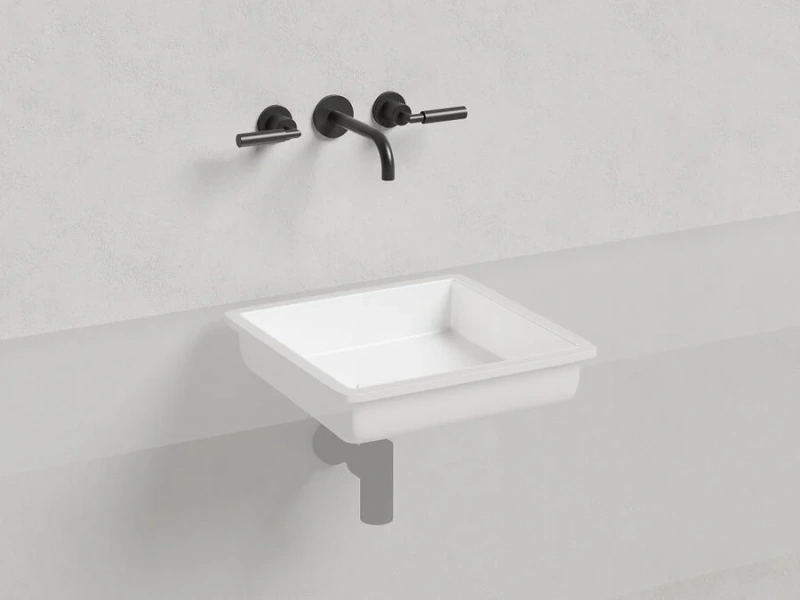 Раковина Salini Marea 07 42 см в цвете по RAL, 40 см - фото 6