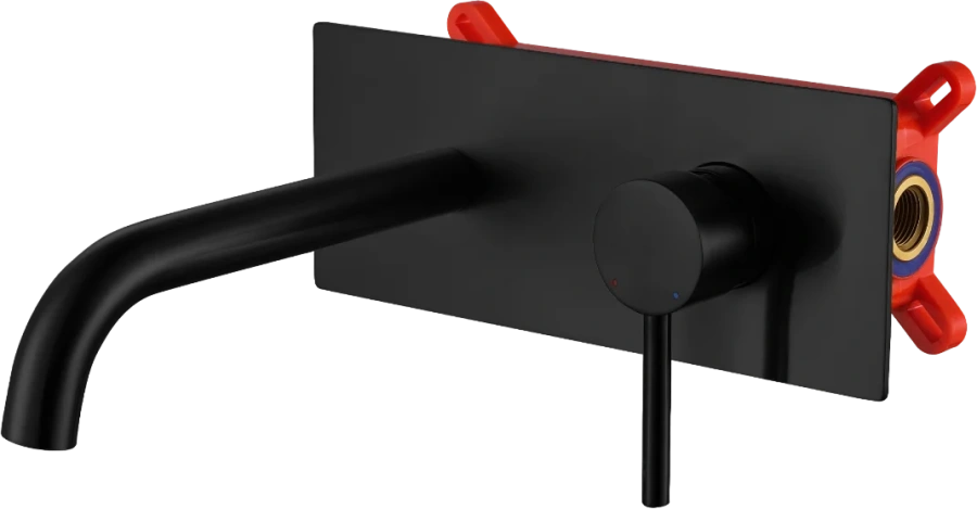 Смеситель для раковины Berges Ventas R черный матовый - фото 3