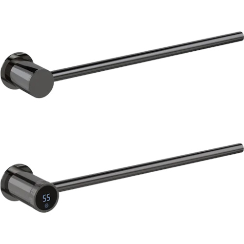 Полотенцесушитель электрический Boheme Stick 45x5 см базовый элемент, графит глянец - фото 2