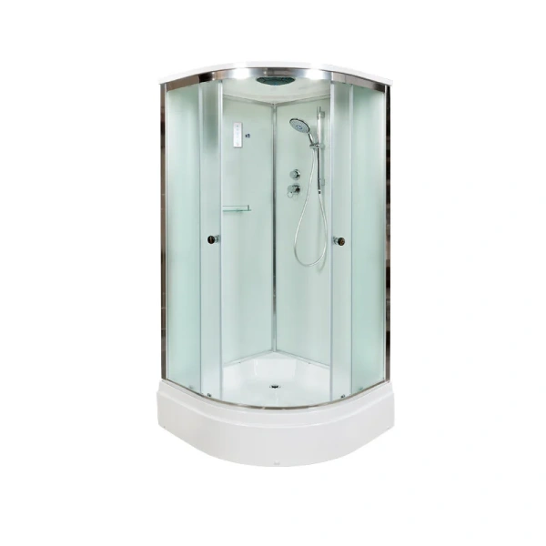 Душевая кабина Deto D 90x90 см с освещением - фото 1