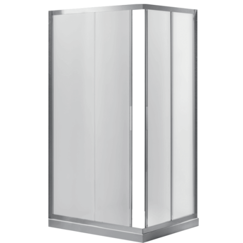 Душевой уголок BelBagno Sela 120х90 см стекло рифленое - фото 1