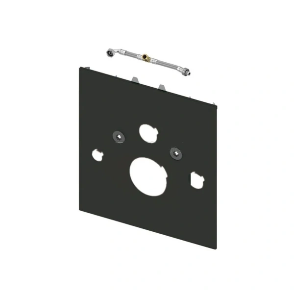 Нижняя стеклянная панель для установки унитаза-биде, цвет черный, Tece TECElux 9650106 - фото 14