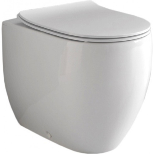 Унитаз напольный Kerasan Flo белый - фото 1