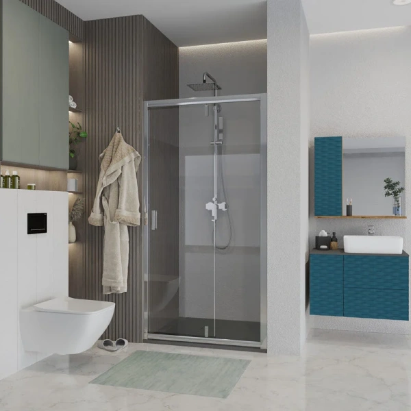 Душевая дверь в нишу Niagara Nova 100 см профиль хром, 100 см - фото 3