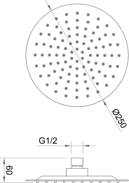 Душевой комплект BERGES Ventas черный, душевые комплекты, наборы index_1 - фото 7