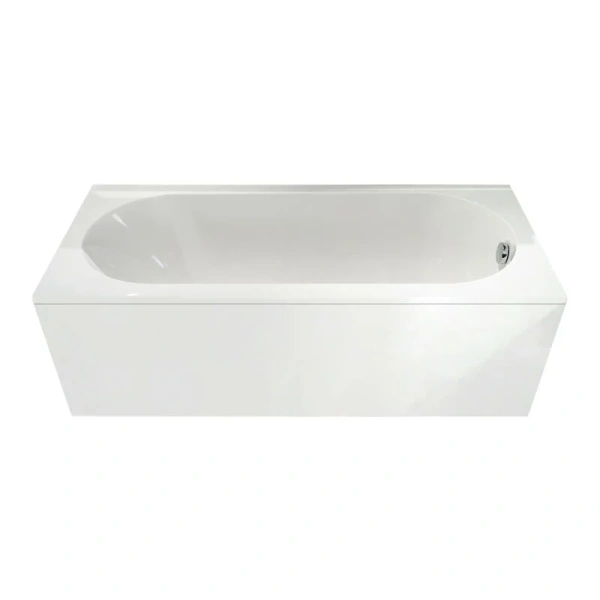 Ванна из литьевого мрамора Creto Present 170-75 см белая 21-1111 с каркасом - фото 4